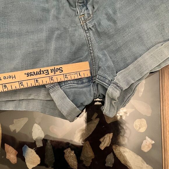 Hollister Size 17 Jean Shorts 31 Waist - Picture 8 of 8
